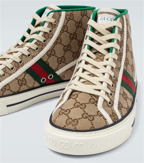 gucci tennis 1997 sneakers|Gucci tennis 1977 high top.